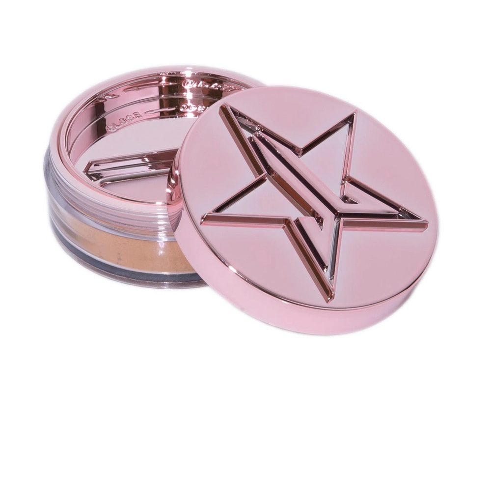 ONE IN STOCK 🚨 JEFFREE STAR MAGIC STAR LUMINOUS SETTING POWDER (CARAMEL)